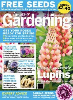 Amateur Gardening – 18 March 2023