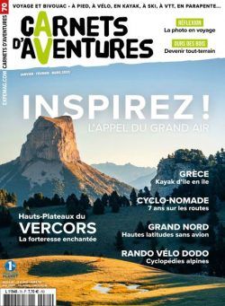 Carnets d’Aventures – Janvier-Mars 2023