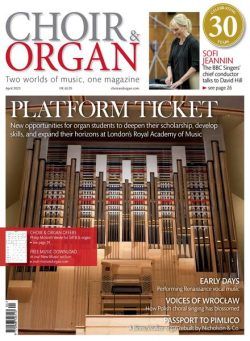 Choir & Organ – April 2023