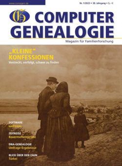 Computergenealogie – Marz 2023