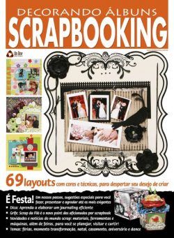 Decorando albuns Scrapbooking – 25 novembro 2022