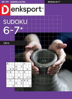 Denksport Sudoku 6-7 ultra – 23 februari 2023