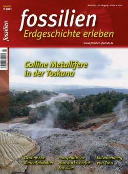 FOSSILIEN – Erdgeschichte erleben – Marz 2023