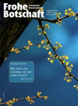 Frohe Botschaft – 5 Marz 2023