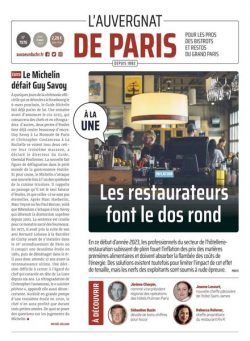 L’Auvergnat de Paris – 02 mars 2023