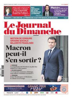 Le Journal du Dimanche – 19 mars 2023