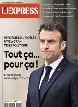 L’Express – 23 mars 2023