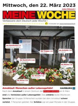 Meine Woche – 22 Marz 2023