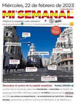 Mi Semanal – 23 febrero 2023