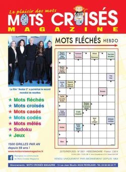 Mots Croises Magazine – 23 fevrier 2023