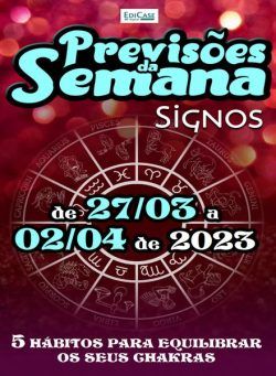 Previsoes da Semana – 27 marco 2023