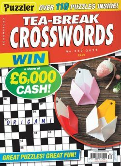 Puzzler Tea-Break Crosswords – March 2023