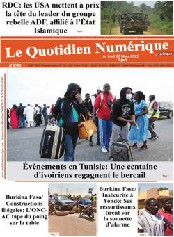 Quotidien Numerique d’Afrique – 06 mars 2023