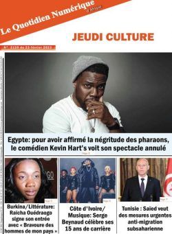 Quotidien Numerique d’Afrique – 23 fevrier 2023