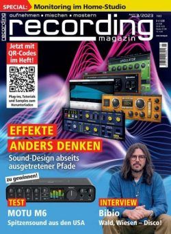 Recording Magazin – April 2023