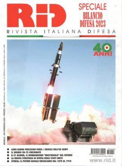 Rivista Italiana Difesa – Febbraio 2023