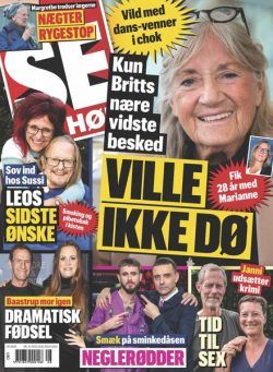 SE og HOR – 22 februar 2023