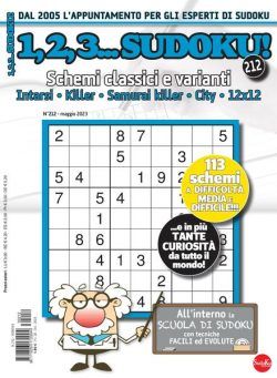 123 Sudoku – maggio 2023