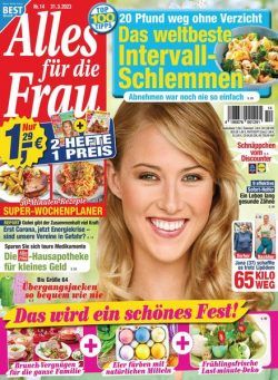 Alles fur die Frau – 31 Marz 2023