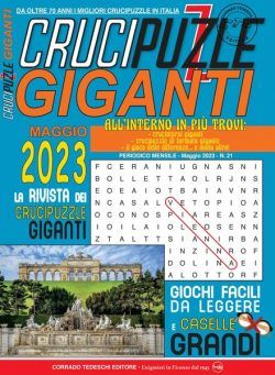 Crucipuzzle Giganti – aprile 2023