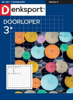 Denksport Doorloper 3 – 23 maart 2023