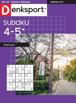 Denksport Sudoku 4-5 premium – 16 maart 2023