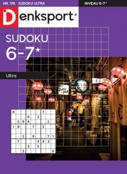 Denksport Sudoku 6-7 ultra – 23 maart 2023