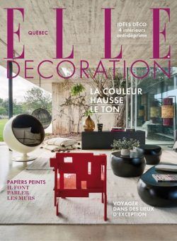 Elle Decoration Quebec – mars 2023