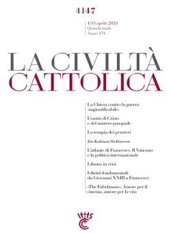 La Civilta Cattolica – 1 Aprile 2023