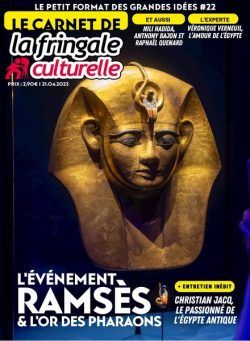 Le Carnet de La Fringale Culturelle – 21 avril 2023