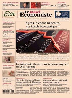 Le nouvel Economiste – 07 avril 2023