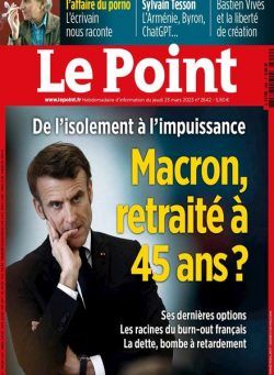 Le Point – 23 mars 2023