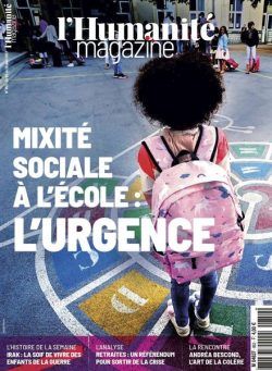 L’Humanite Magazine – 20 avril 2023