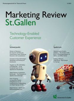 Marketing Review St Gallen – April 2023