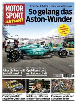 MOTORSPORT aktuell – 13 April 2023