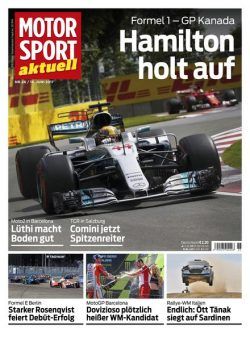 MOTORSPORT aktuell – 15 Juni 2017