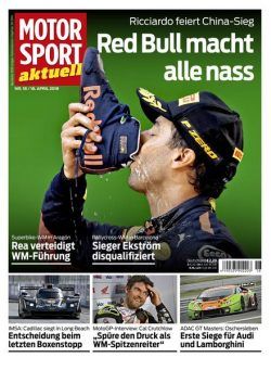 MOTORSPORT aktuell – 19 April 2018