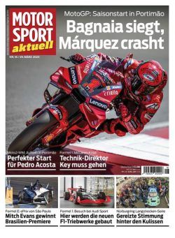 MOTORSPORT aktuell – 29 Marz 2023