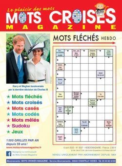 Mots Croises Magazine – 06 avril 2023