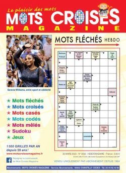 Mots Croises Magazine – 30 mars 2023