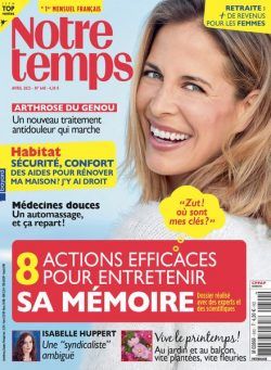 Notre Temps – Avril 2023