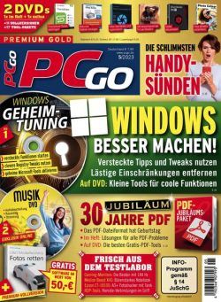 PCgo – Mai 2023