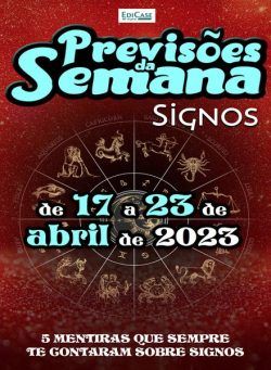 Previsoes da Semana – 17 abril 2023