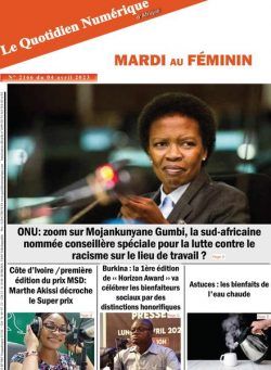 Quotidien Numerique d’Afrique – 04 avril 2023