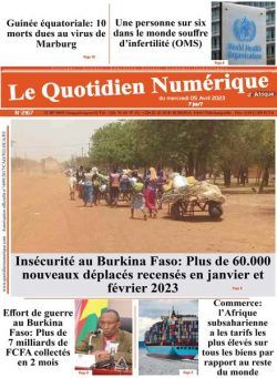 Quotidien Numerique d’Afrique – 05 avril 2023