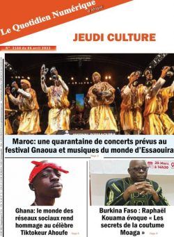 Quotidien Numerique d’Afrique – 06 avril 2023