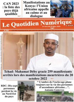 Quotidien Numerique d’Afrique – 29 mars 2023