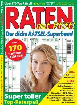 Raten mit Pfiff! – April 2023