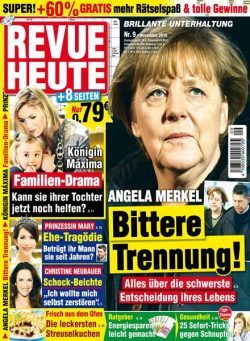 Revue Heute – Oktober 2016