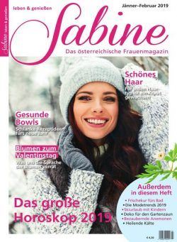 SABINE Magazin – Januar 2019